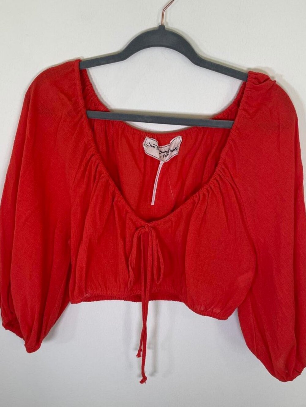 Jen’s Pirate Booty for Free People Estella Top in Fire